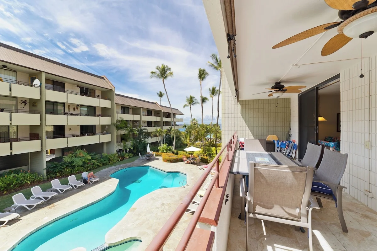 Kona White Sands Village Condo - Ocean View From Lanai