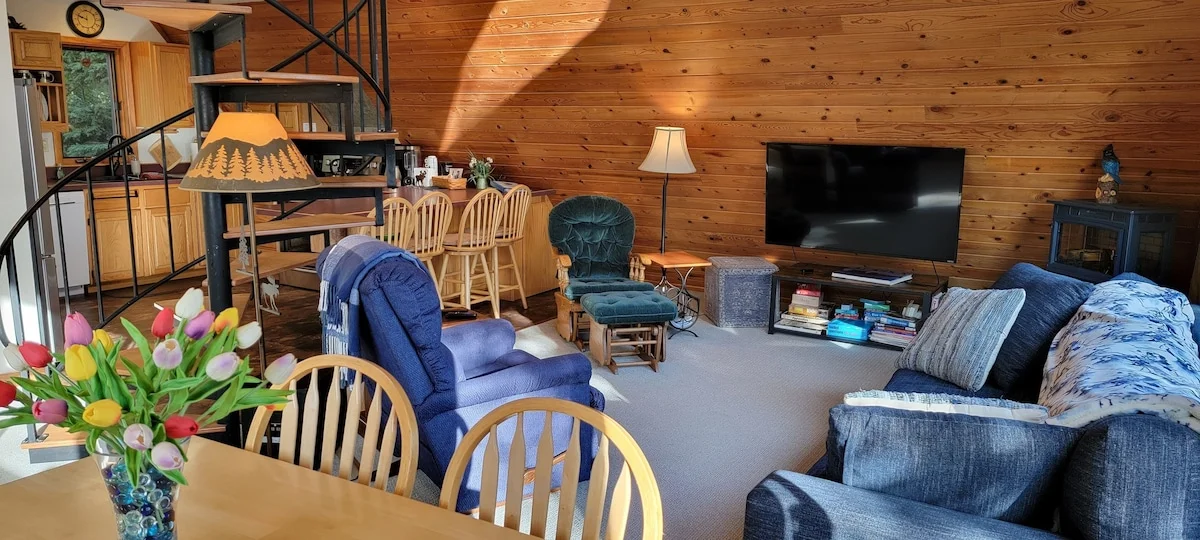 Stellar Jay Chalet - Living Area