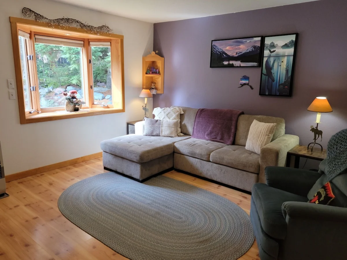 Stellar Jay Chalet - 1st Level Family Room Sofa Converts To Full Size Bed Two Kids Or 1 Adult