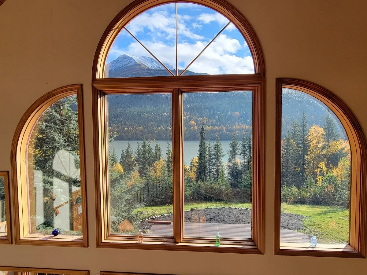 Wild Rose Chalet - View From The Indoor Balcony