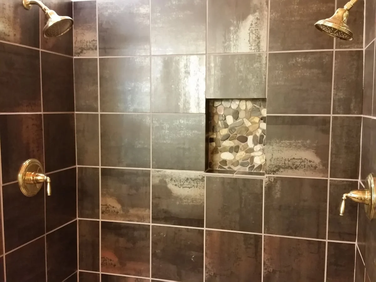 Wild Rose Chalet - Double Shower In Master Bath